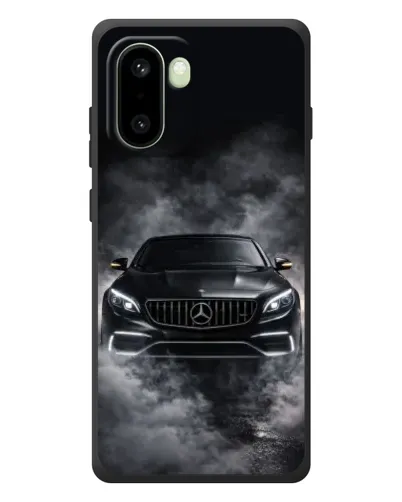 Чохол для OnePlus 15R з картинкою «Mercedes у диму»