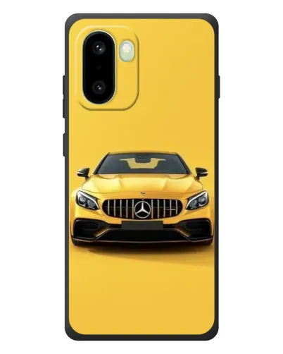 Чохол для OnePlus 15R з картинкою «Жовтий Mercedes GT»