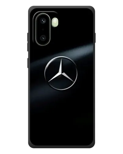 Чехол для OnePlus 15R с картинкой «Mercedes на металле» Чехол для OnePlus 15R с картинкой «Mercedes на металле»
