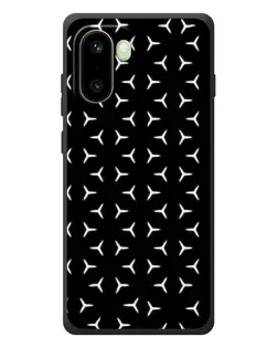 Чехол для OnePlus 15R с картинкой «Mercedes паттерн звезд»