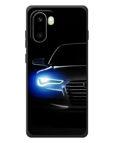 Чохол для OnePlus 15R з картинкою «Неоновий погляд Audi»