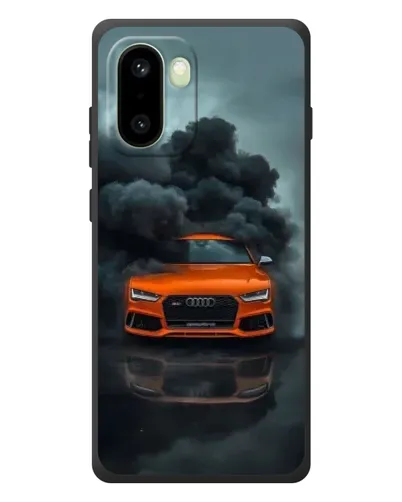 Чохол для OnePlus 15R з картинкою «Audi у хмарах диму»
