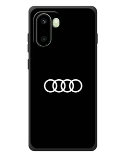 Чохол для OnePlus 15R з картинкою «Audi White Logo»