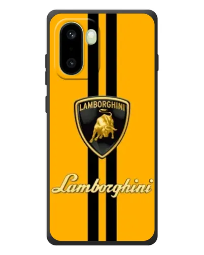 Чохол для OnePlus 15R з картинкою «Lamborghini Stripe жовтий»