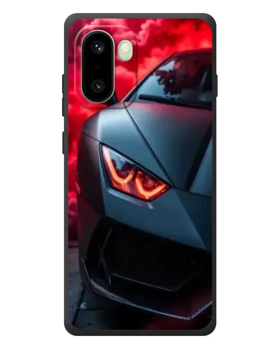 Чохол для OnePlus 15R з картинкою «Lamborghini червоне сяйво»