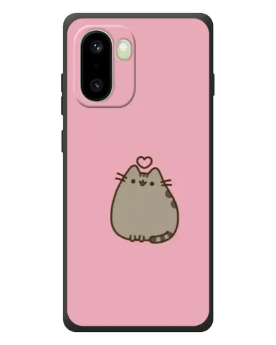 Чохол для OnePlus 15R з картинкою «Pusheen серце» Чохол для OnePlus 15R з картинкою «Pusheen серце»