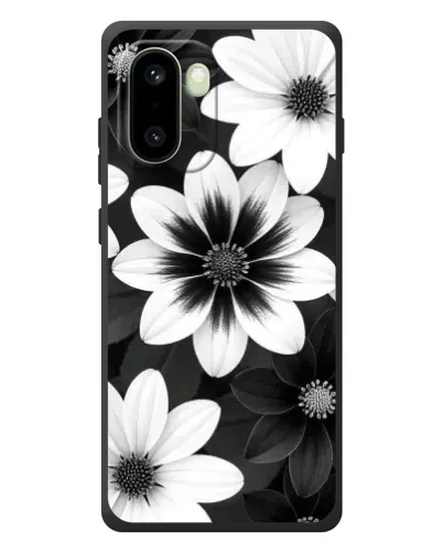 Чохол для OnePlus 15R з картинкою «Монохромні айстри»