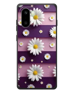 Чохол для OnePlus 15R з картинкою «Ромашки на фіолетовому» Чохол для OnePlus 15R з картинкою «Ромашки на фіолетовому»