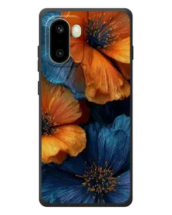 Чохол для OnePlus 15R з картинкою «Яскрава синьо-помаранчева флора» Чохол для OnePlus 15R з картинкою «Яскрава синьо-помаранчева флора»