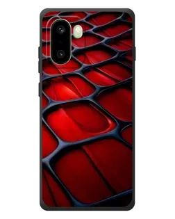 Чохол для OnePlus 15R з картинкою «Червона глянцева сітка» Чохол для OnePlus 15R з картинкою «Червона глянцева сітка»