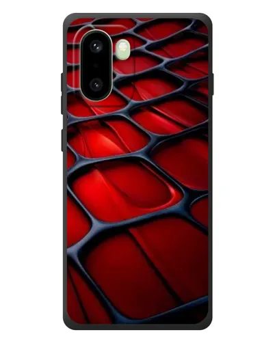 Чохол для OnePlus 15R з картинкою «Червона глянцева сітка» Чохол для OnePlus 15R з картинкою «Червона глянцева сітка»