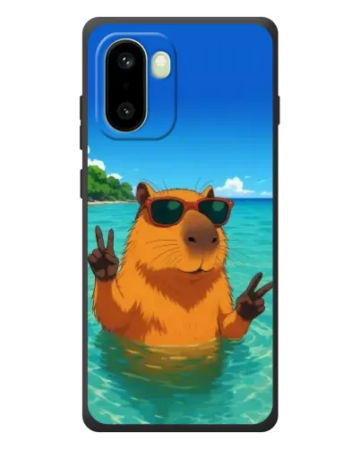 Чохол для OnePlus 15R з картинкою «Морська капібара»
