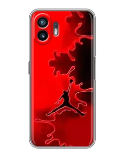 Чохол для OnePlus 15T з картинкою «Jordan Red Smoke»