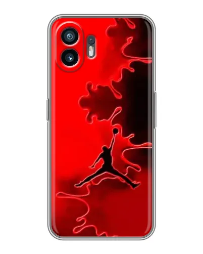Чохол для OnePlus 15T з картинкою «Jordan Red Smoke»