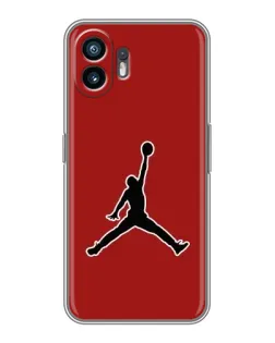 Чохол для OnePlus 15T з картинкою «Jordan Red Back»