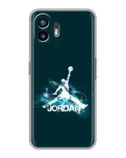 Чохол для OnePlus 15T з картинкою «Jordan Blue Fire»