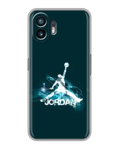 Чохол для OnePlus 15T з картинкою «Jordan Blue Fire»