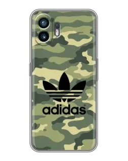 Чохол для OnePlus 15T з картинкою «Мілітарі стиль Adidas»