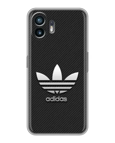 Чохол для OnePlus 15T з картинкою «Adidas Карбонова текстура» Чохол для OnePlus 15T з картинкою «Adidas Карбонова текстура»
