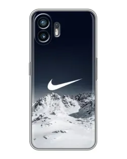 Чохол для OnePlus 15T з картинкою «Nike — зимові гори»