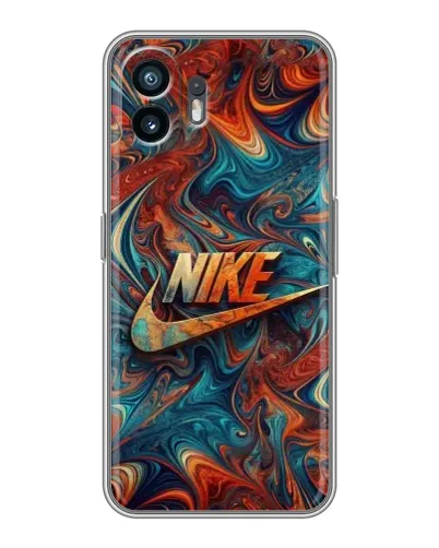 Чохол для OnePlus 15T з картинкою «Nike в абстракції» Чохол для OnePlus 15T з картинкою «Nike в абстракції»