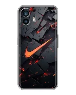 Чохол для OnePlus 15T з картинкою «Nike — ефект розломів»