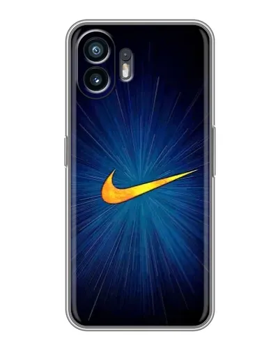 Чохол для OnePlus 15T з картинкою «Синій пульс Nike» Чохол для OnePlus 15T з картинкою «Синій пульс Nike»