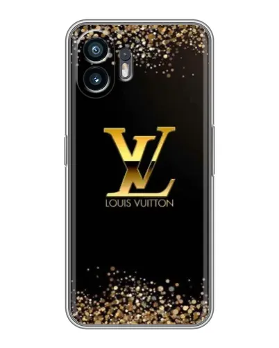 Чехол для OnePlus 15T с картинкой «LV — золотые искры» Чехол для OnePlus 15T с картинкой «LV — золотые искры»