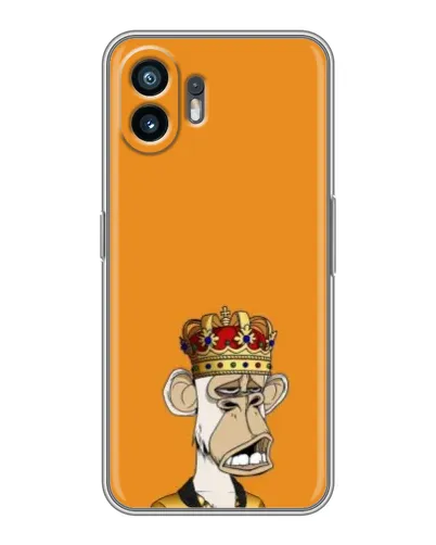 Чехол для OnePlus 15T с картинкой «Золотая обезьяна Bored Ape» Чехол для OnePlus 15T с картинкой «Золотая обезьяна Bored Ape»