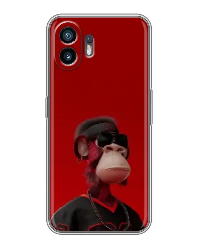 Чехол для OnePlus 15T с картинкой «Bored Ape в красном» Чехол для OnePlus 15T с картинкой «Bored Ape в красном»