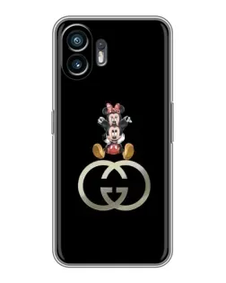 Чохол для OnePlus 15T з картинкою «Мінні Маус на лого»
