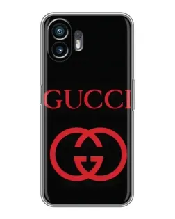 Чохол для OnePlus 15T з картинкою «Gucci — червоний логотип»