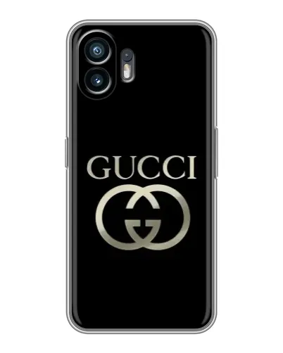 Чехол для OnePlus 15T с картинкой «Gucci — золото на черном» Чехол для OnePlus 15T с картинкой «Gucci — золото на черном»