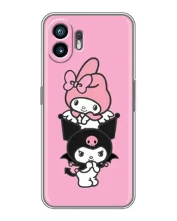 Чохол для OnePlus 15T з картинкою «My Melody та Kuromi» Чохол для OnePlus 15T з картинкою «My Melody та Kuromi»