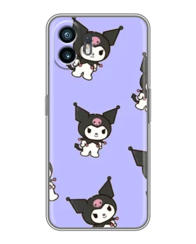 Чохол для OnePlus 15T з картинкою «Паттерн з Kuromi» Чохол для OnePlus 15T з картинкою «Паттерн з Kuromi»