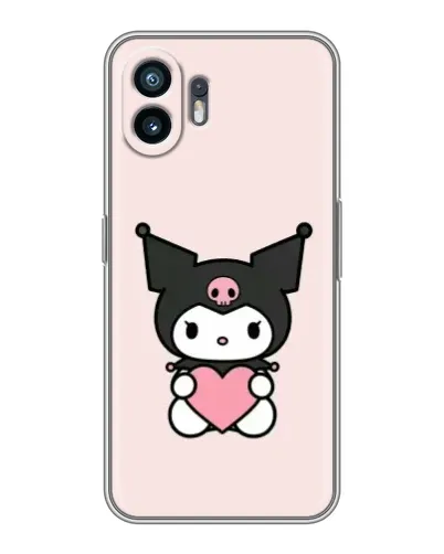 Чохол для OnePlus 15T з картинкою «Kuromi та серце» Чохол для OnePlus 15T з картинкою «Kuromi та серце»