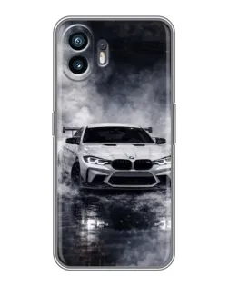 Чехол для OnePlus 15T с картинкой «BMW сквозь туман»