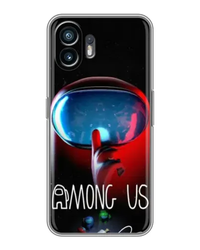 Чохол для OnePlus 15T з картинкою «Червоний імпостер — макро» Чохол для OnePlus 15T з картинкою «Червоний імпостер — макро»