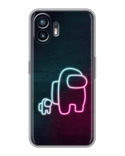 Чохол для OnePlus 15T з картинкою «Among Us неон-арт»