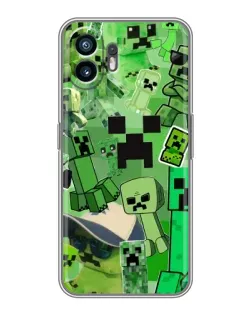 Чохол для OnePlus 15T з картинкою «Кріпери Minecraft» Чохол для OnePlus 15T з картинкою «Кріпери Minecraft»