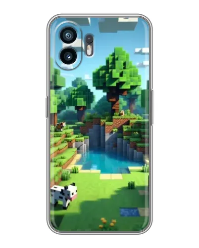 Чохол для OnePlus 15T з картинкою «Minecraft літній день» Чохол для OnePlus 15T з картинкою «Minecraft літній день»
