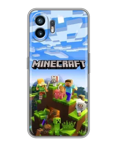 Чохол для OnePlus 15T з картинкою «Minecraft класичний світ» Чохол для OnePlus 15T з картинкою «Minecraft класичний світ»