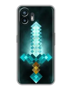 Чохол для OnePlus 15T з картинкою «Алмазний меч неон»