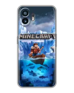 Чохол для OnePlus 15T з картинкою «Minecraft льодянийсвіт»