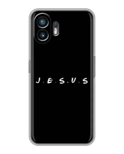 Чохол для OnePlus 15T з картинкою «Крапки віри J.E.S.U.S.» Чохол для OnePlus 15T з картинкою «Крапки віри J.E.S.U.S.»