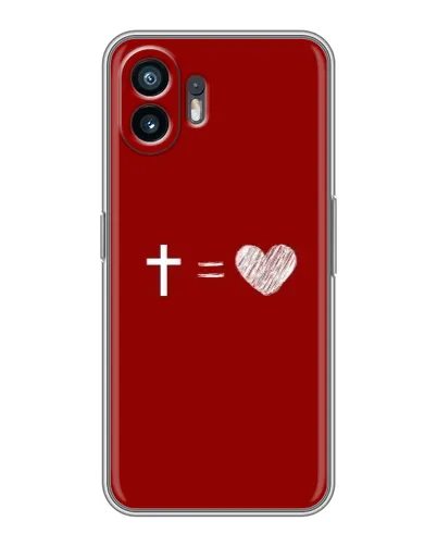 Чехол для OnePlus 15T с картинкой «Уравнение любви» Чехол для OnePlus 15T с картинкой «Уравнение любви»