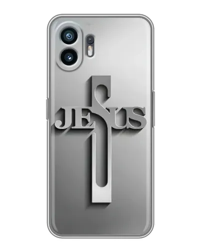 Чехол для OnePlus 15T с картинкой «Металлический крест Jesus» Чехол для OnePlus 15T с картинкой «Металлический крест Jesus»