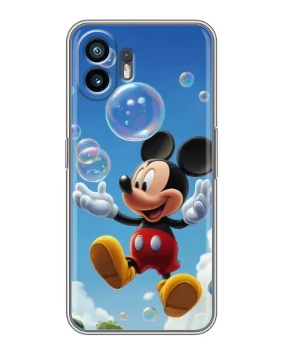 Чехол для OnePlus 15T с картинкой «Mickey и мыльные пузыри» Чехол для OnePlus 15T с картинкой «Mickey и мыльные пузыри»