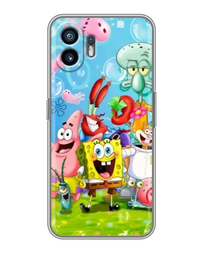 Чехол для OnePlus 15T с картинкой «Губка Боб и друзья» Чехол для OnePlus 15T с картинкой «Губка Боб и друзья»