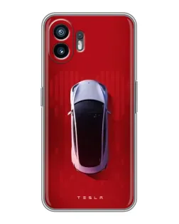 Чохол для OnePlus 15T з картинкою «Tesla Top View» Чохол для OnePlus 15T з картинкою «Tesla Top View»